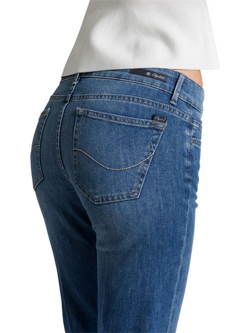 jeans donna flaire in denim medio Atelier Cigala's | 29-125-TDSB095Y